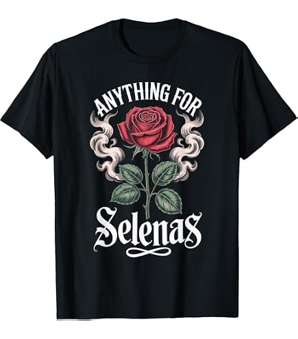 Amazon.com: Girls Selena Name Heart | Retro Vintage T-Shirt