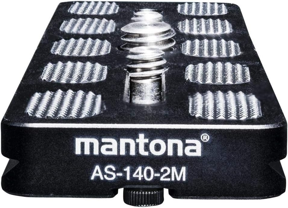 Mantona Quick Release Plate, black, AS-140-2M - Image 3