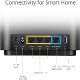 ASUS ZenWiFi XT8 AX6600 Tri-Band Mesh WiFi 6 System 2 Pack White view 8