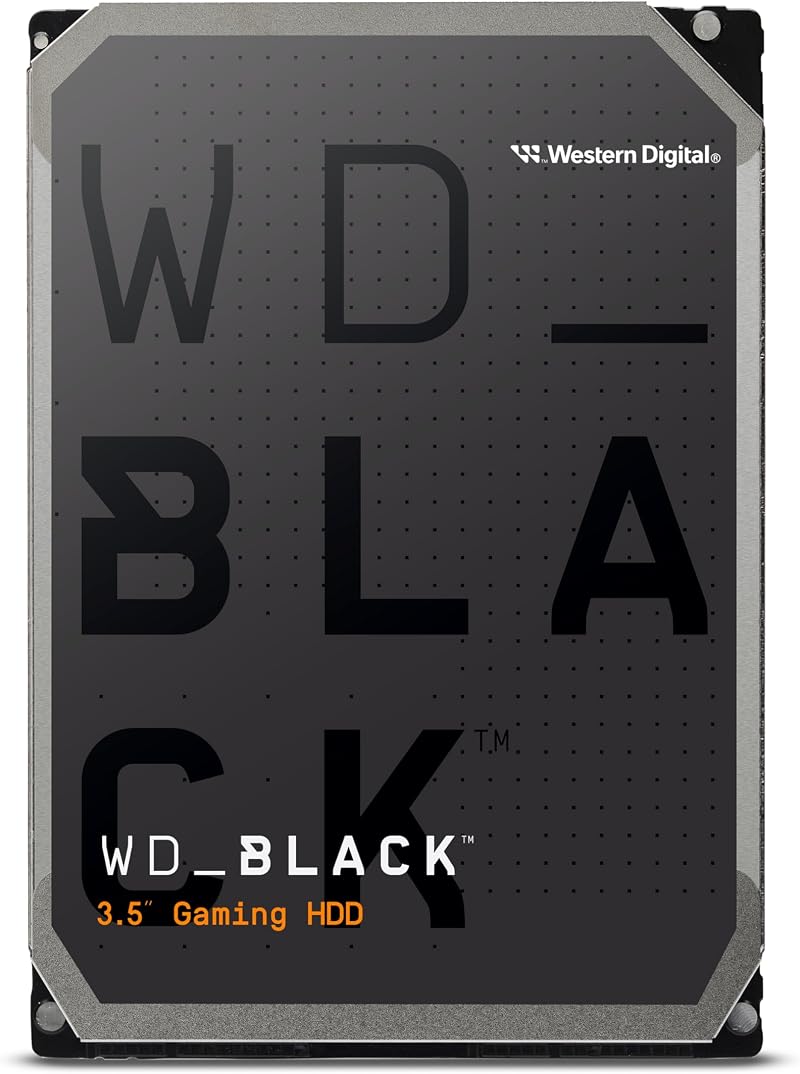 WD_BLACK 10 TB High-Performance 3.5 inch Internal Gaming HDD 7200 RPM