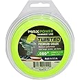 Maxpower 338801 Premium Twisted Trimmer Line .080-Inch Twisted Trimmer Line 40-Foot Length