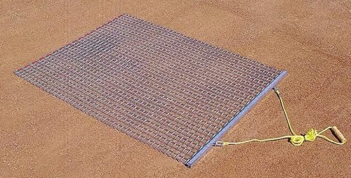 Trigon Sports Heavy Duty Drag Mat, Steel Mesh Field Surface Leveling ...