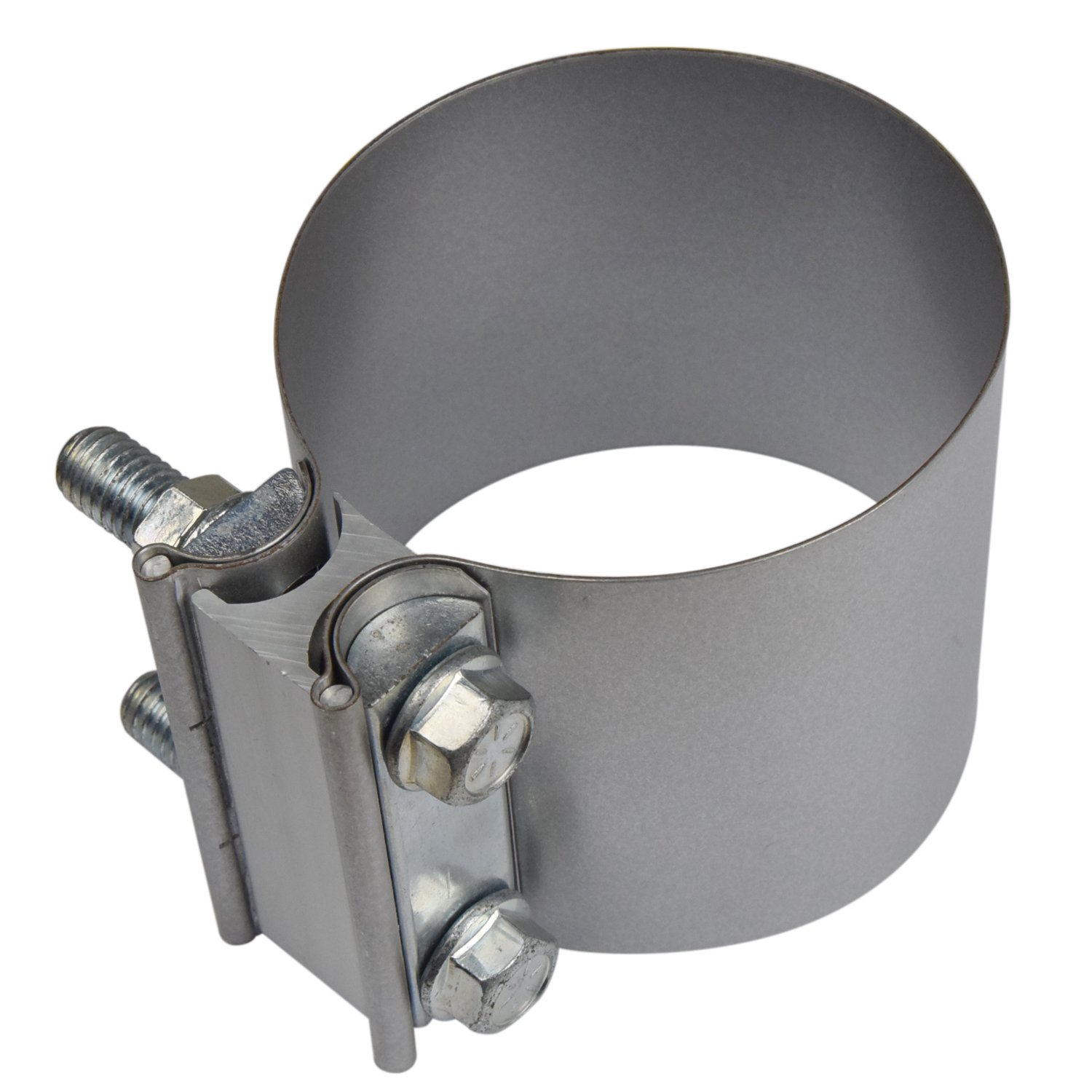 Black Friday 2 5 Butt Joint Exhaust Sleeve Clamp Aluminized Steel For 2