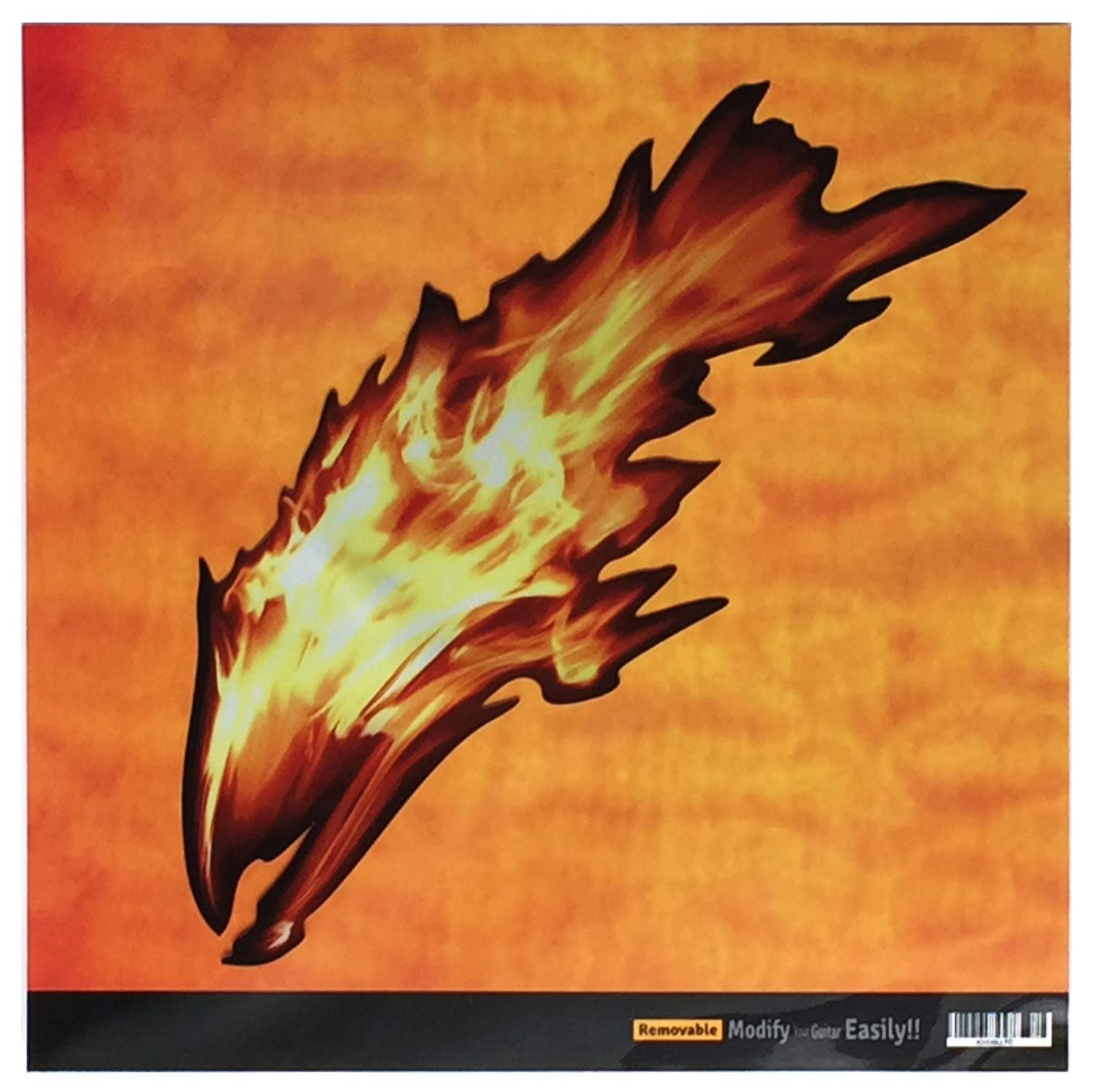 Inlay Sticker for Guitars & Bass - Real Fire Series - Burning-Flame, RF-225BU