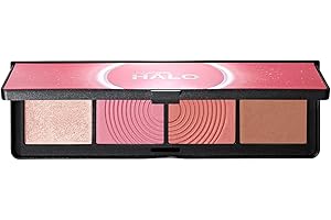 Smashbox Halo Sculpt + Glow Face Palette | Vitamin E, Long Lasting, Contour + Highlighter, 0.55 oz.