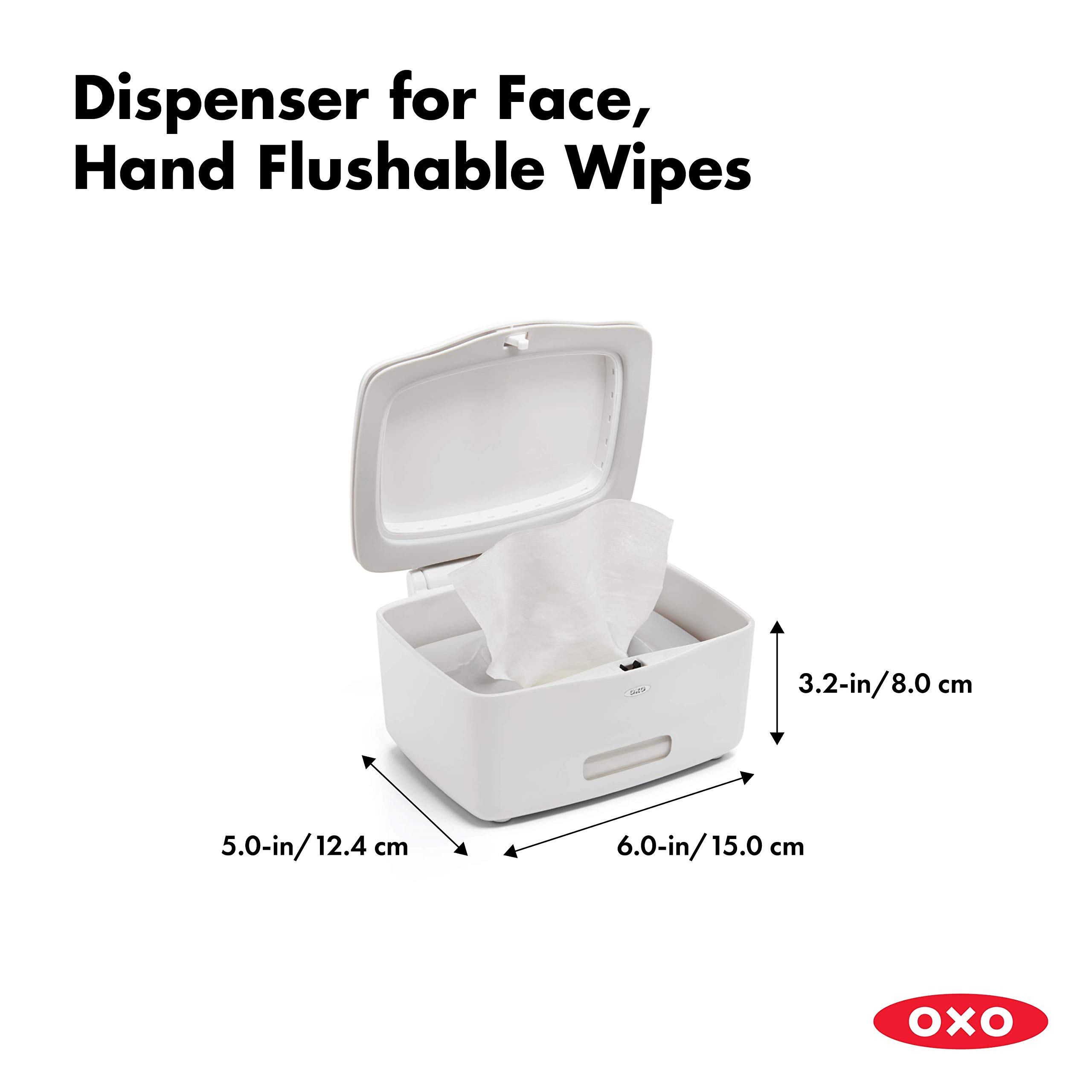 OXO Good Grips PerfectPull Wipes Dispenser 6" L x 5" W x 3.2" H