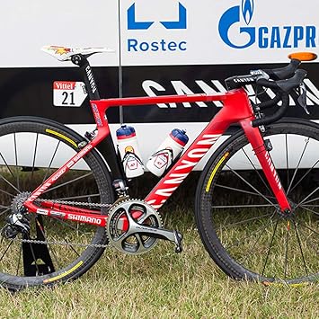 Amazon Corki バイクレースナンバーホルダー トライアスロンナンバープレート ツアーデフランス国旗 バイク番号マウント チームスカイとサイクリングレース用 Round Corki シートポスト