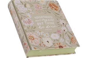 KJV Note-taking Bible, Large Print Special Edition, Journal Space, Reading Plan, Maps, Concordance, King James Version Holy Bible, Amelia Sage Floral, 10.8 pt. (KJV Note-taking Loveall Edition)