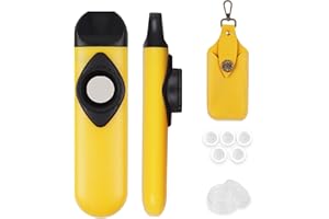 Jasenna Kazoo with Leather Case for Kids and Adults with 5 Membranes, Neck Hanging Lace and Pocket Bag, A Musical Instrument 