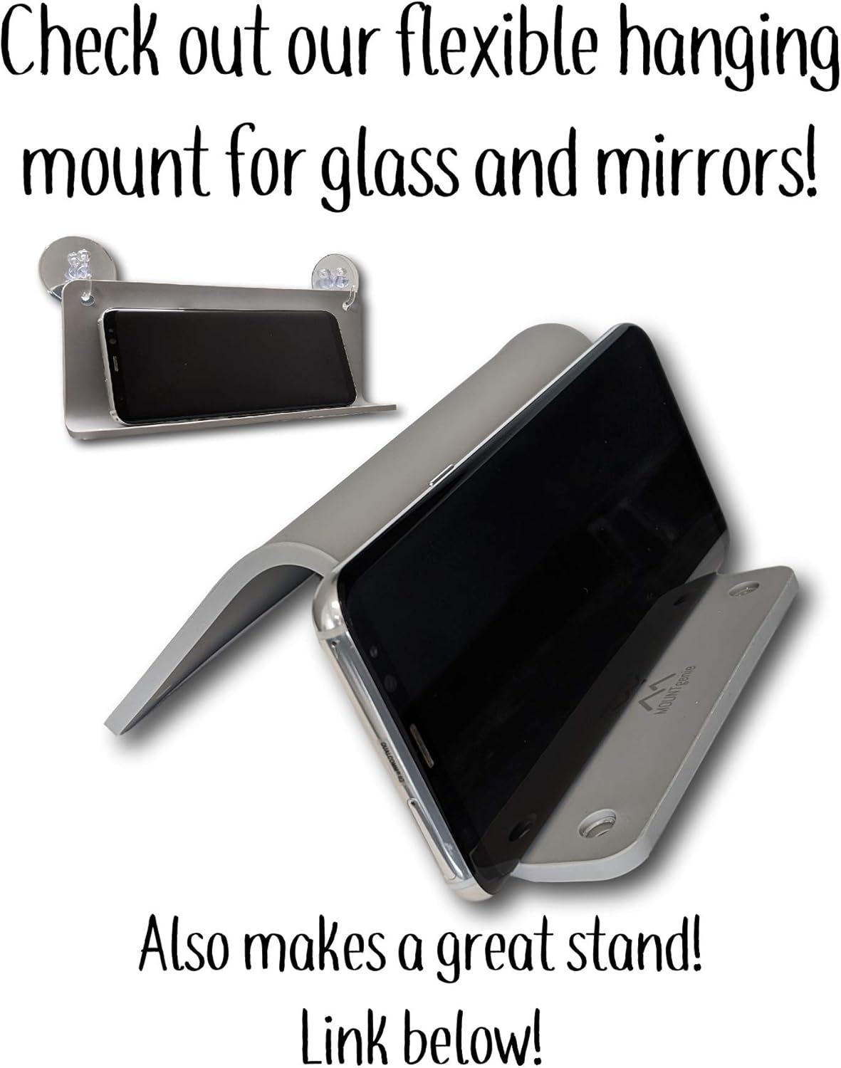 The All-in Wonder Mount by Mount Genie (1-Pack): The Easiest Wall Mount for All Components Routers Modems Xbox Playstation DVRs | One Size Fits All | Designed for Home and Business (Black): Computers & Accessories
