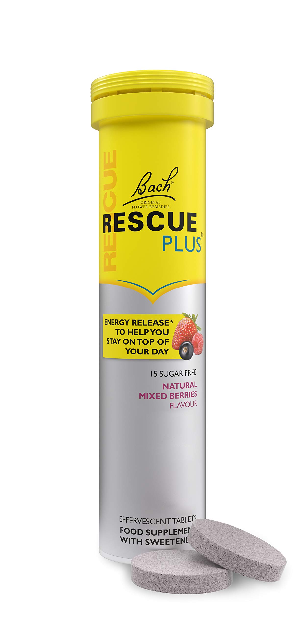 RESCUE PLUS Effervescent Tablets Mixed Berry 15 Tablets Buy Online in