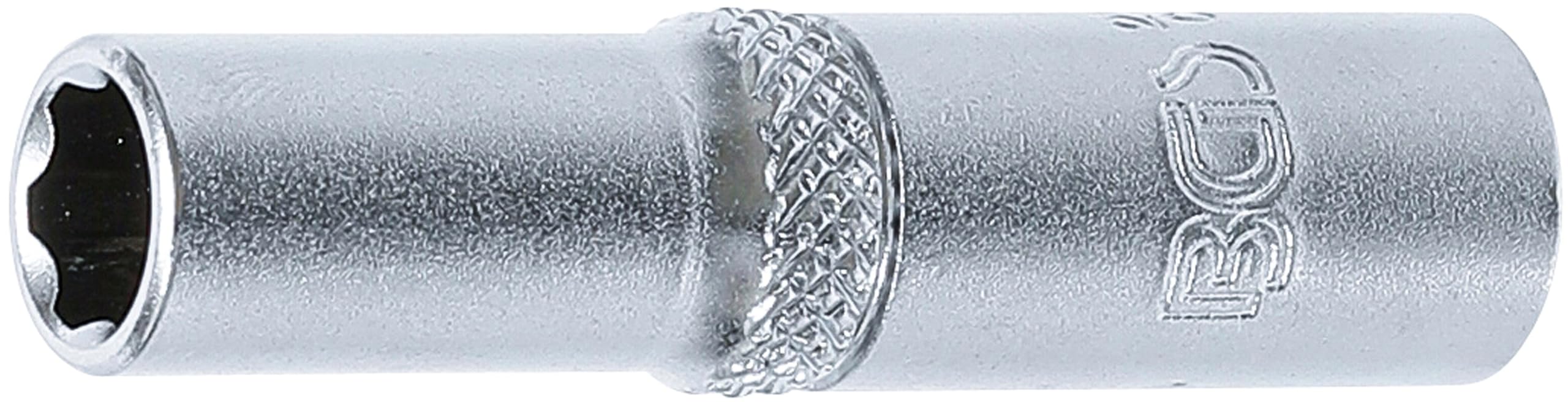 BGS 2967 | Socket, Super Lock, deep | 6.3 mm (1/4") Drive | 7 mm