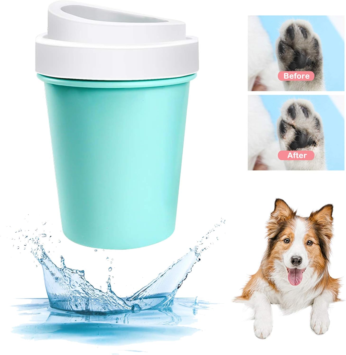 Elinala Paw Cleaner for Dogs Paw Washer Cup - Image 3