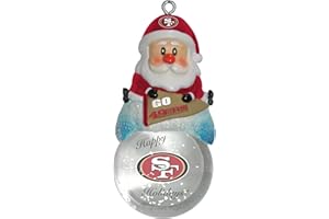 NFL Snow Globe Ornament