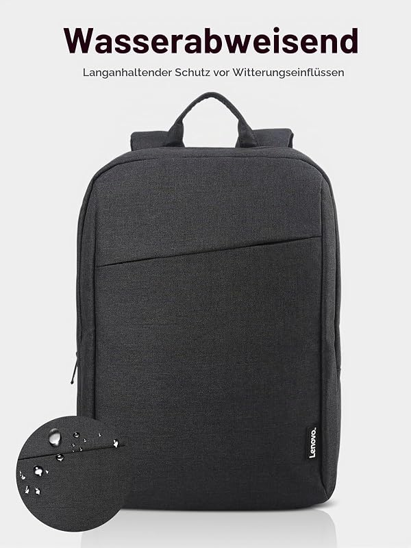 [Tasche] 15,6 Zoll Casual Laptop Rucksack B210 (wasserabweisend), works with Chromebook (WWCB), schwarz, GX40Q17225, 453 g (0.90 lbs)