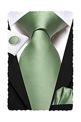 Hi-Tie Men Ties Sets Silk Stripe Paisley Necktie