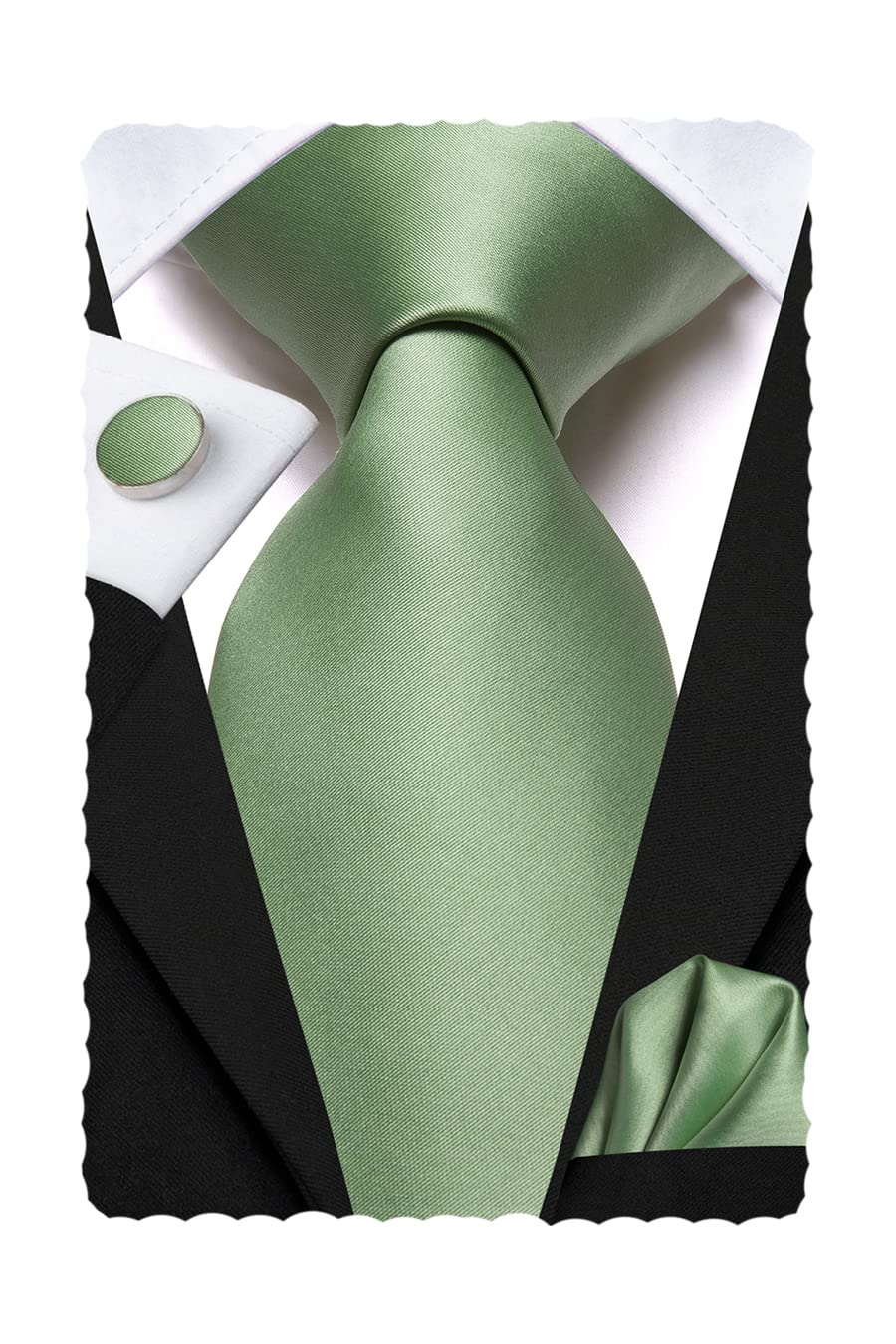 Hi-Tie Men Ties Sets Silk Stripe Paisley Necktie