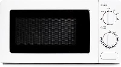 Haden 17L Microwave Oven 700W 6 Power Levels Compact White