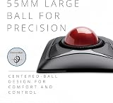 Kensington Expert Mouse Wireless Trackball Red K72359WW Ambidextrous view 8