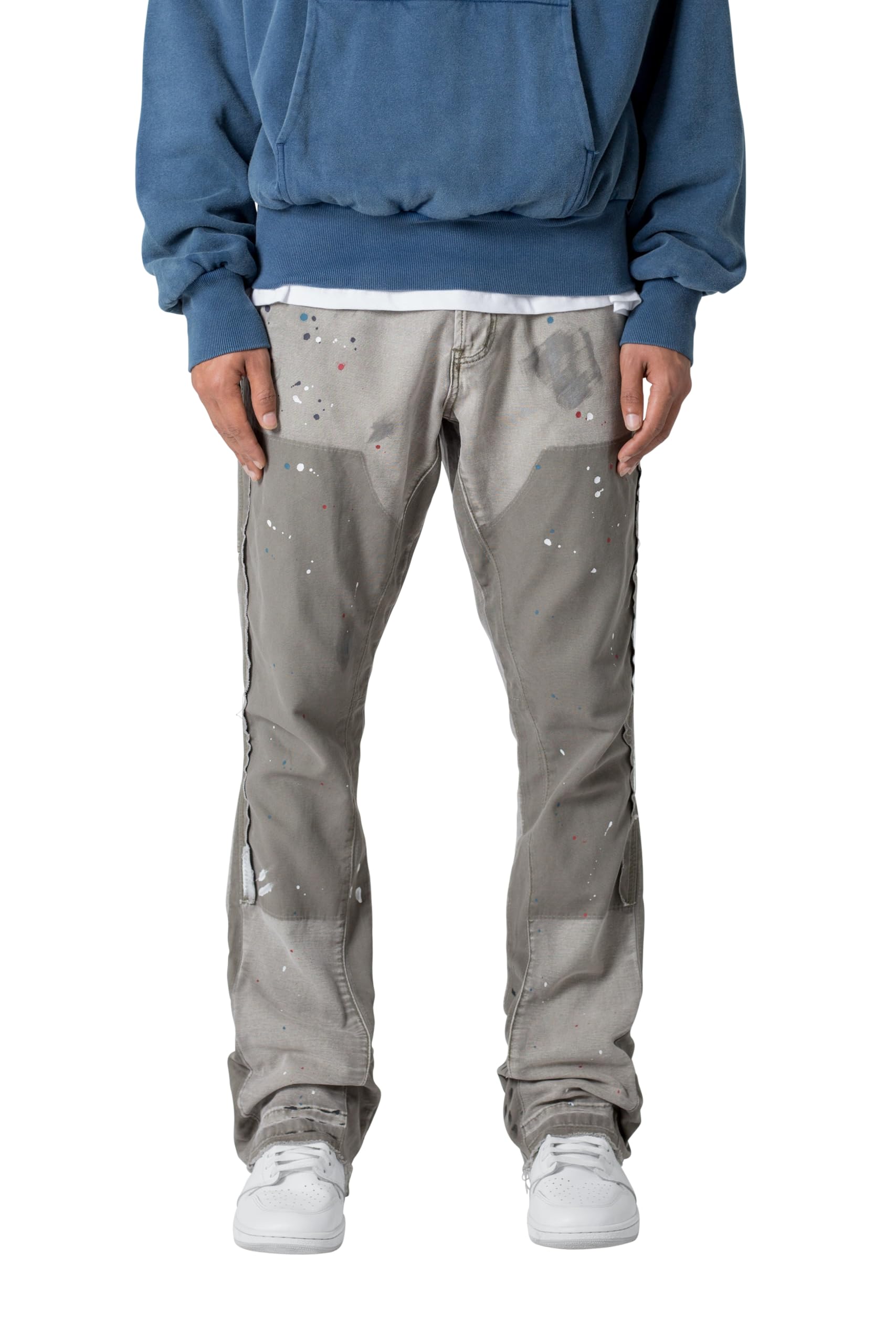 mnml Men’s B243 Flare Denim, Slate