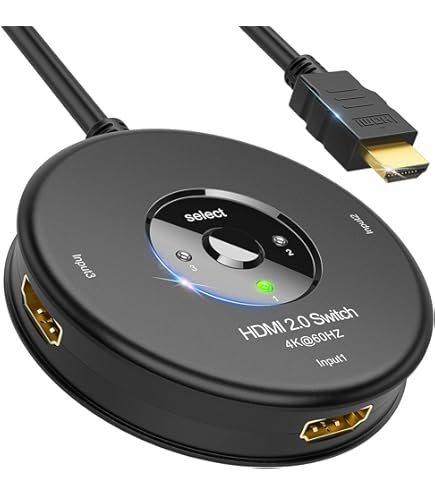 Switch Hdmi Divisor Hdmi Entrada Salidas Vu00eddeo Hd