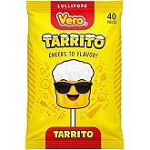 Vero Mexican Candy Tarrito Fruit Flavored Lollipops - 40Piece
