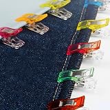 Lanjue 160 Pcs Sewing Clips and Butterfly Head Pins Multicolor view 7