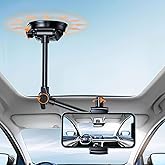 xuenair Car Phone Holder for Windshield Window Video Recording Vlogging Filming, Multi-Angle Adjustable & Rotatable & No Swiveling Car Phone Mount for 4.7"-6.9" iPhone 16 15 14 Samsung S25 Ultra