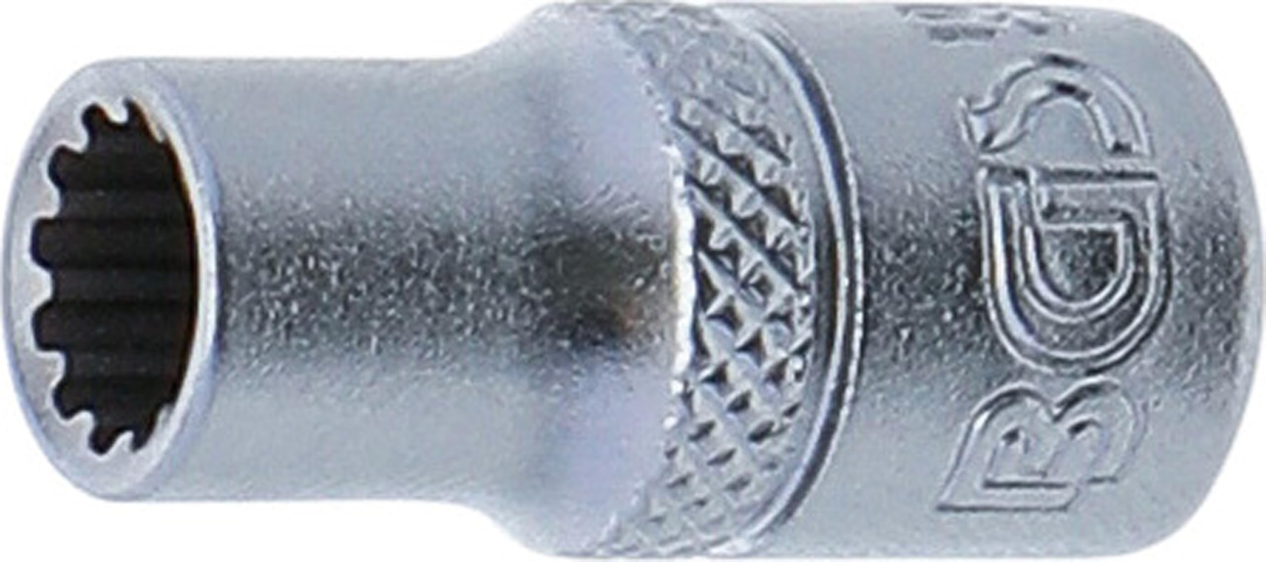 BGS 10106 | Socket, Gear Lock | 6.3 mm (1/4") Drive | 6 mm