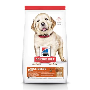 Hill's Science Diet Puppy Large Breed, Lamb Meal & Rice Recipe Dry Dog Food, 7 kg