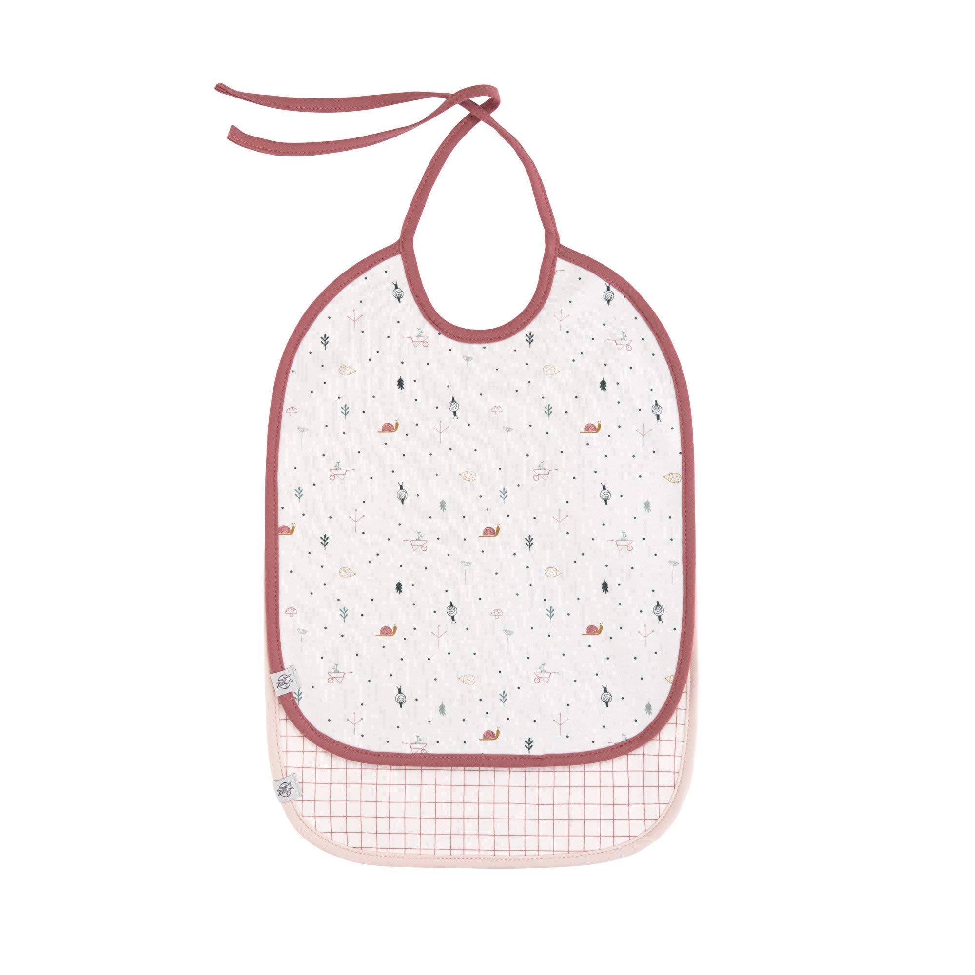 LÄSSIG Baby Medium Bib 2 pcs assorted Garden Explorer girls