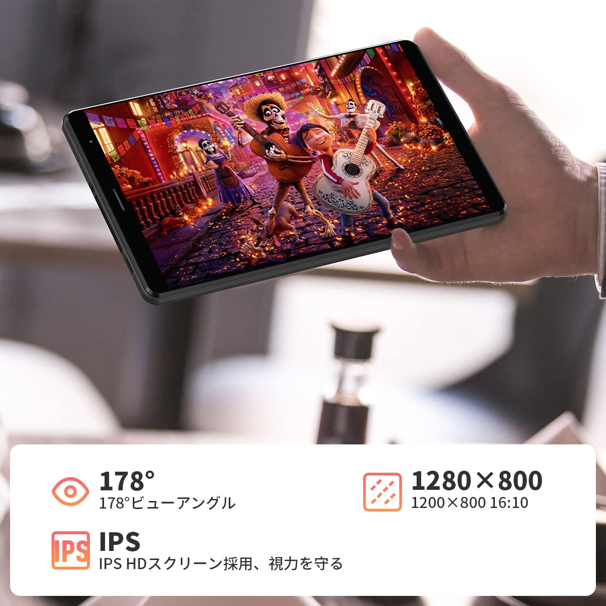 Tablet 8 inch Android 11 Tablet FPad1, 3GB RAM+64GB ROM(TF 512GB),2.0GHz 4 core CPU UNISOC T310,800x1280 HD IPS,2.4G/5G WiFi,2 Speaker,BT 5.0,5+5MP Camera,4000 mAh/GPS/Type-C