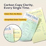 FMP Brands 20 Guest Check Pads 50 Sheet Restaurant Order Forms Carbonless view 3