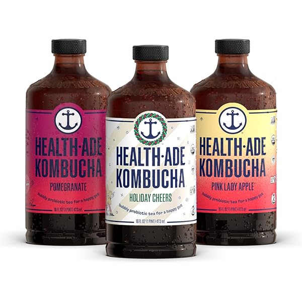 Amazon.com : Health-Ade Kombucha Tea Organic Drink, Fermented Tea