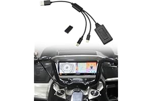 Motorcycle Wireless Carplay Adapter for Harley 2023-2025 CVO Road Glide CVO Street Glide, 2024-2025 Street Glide Road Glide, 