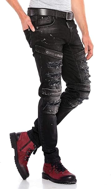 straight cut mens jeans