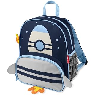 Skip Hop Mochila infantil Sparks, jardim de infância de 3 a 4 anos, foguete
