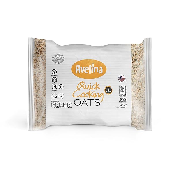 AVELINA QUICK COOKING OATS – GLUTEN-FREE – 32 OZ (PACK OF 1)