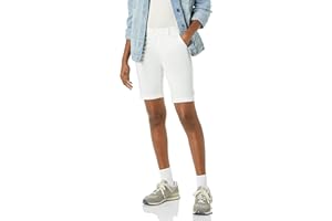 鶹 Essentials Womens 10 Inch Inseam Bermuda Chino Shorts
