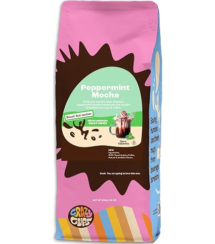 Amazon.com : Crazy Cups Flavored Ground Peppermint Coffee
