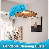 Fogray 2026 Upgraded Extendable Feather Duster Telescopic Soft Silicone Cap Sky view 5