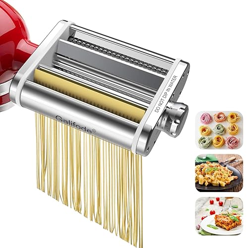 Galifode in Stainless Steel Pasta Maker Attachment for