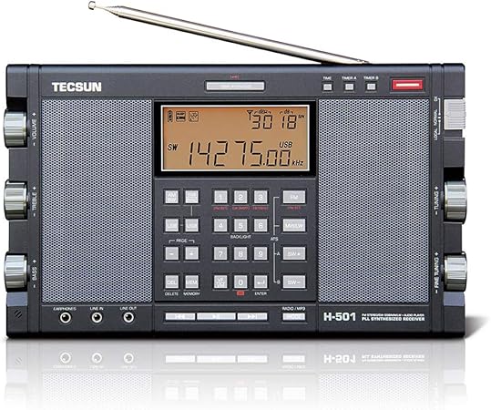 Amazon Energypower 短波ラジオ Tecsun H 501 日本語説明書付 Lsb Usb 同期検波 Ssb トリプルコンバージョン Fm Lw Mw Sw ステレオスピーカー Pllシンセサイザーワールドバンドレシーバー プロフェッショナルbcl受信機 3150局メモリー ミュージックプレイヤーモード