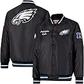 Ultra Game Mens NFL Official Supreme Satin Jacket