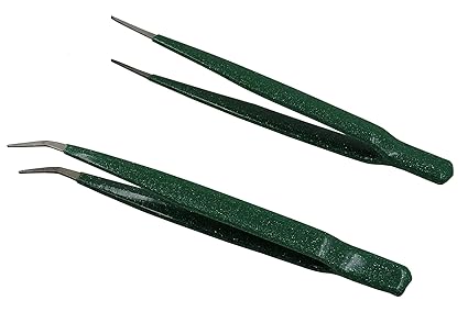 PagKis Insulated Forceps Tweezers Set for Working with Live Electrical Wires