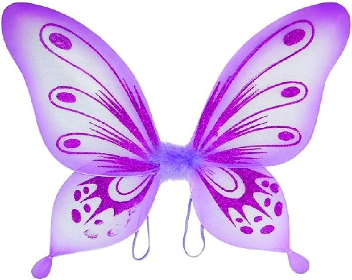 Cutie Collection Green Sparkling Fairy Princess Wings (Purple)