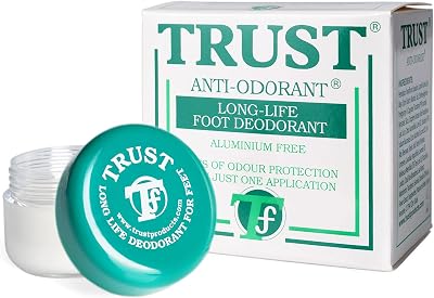 Trust Foot Deodorant Long-Lasting Odour Prevention Aluminium Free