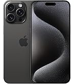 Amazon.com: Apple iPhone 16 Pro Max, 256GB, Black Titanium - T