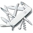 Victorinox Huntsman Swiss Army Knife, 15 Functions, Swiss Made Pocket Knife with Large Blade, Screwdriver, Scissors and Wood