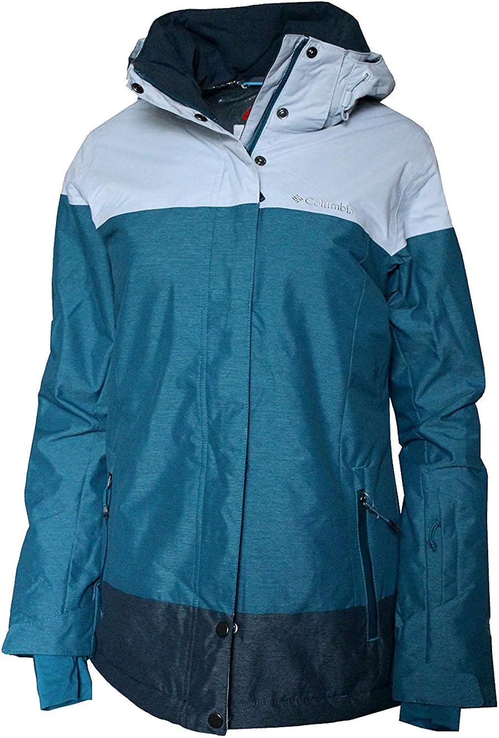 Columbia Womens Snowshoe Mountain Omni Heat Waterproof Hooded Ski